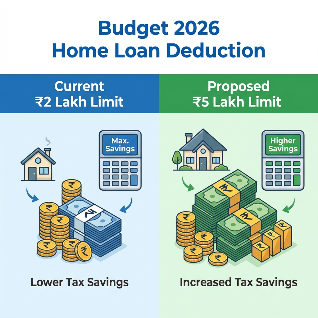 Budget 2026 Home Loan Deduction: Will the ₹5 Lakh Limit Become Reality?