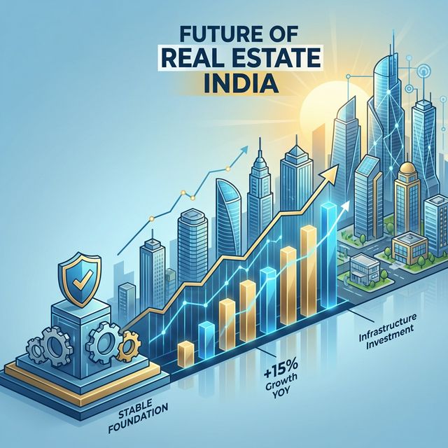 The Future of Real Estate in India: Stability, Growth, and Smart ...