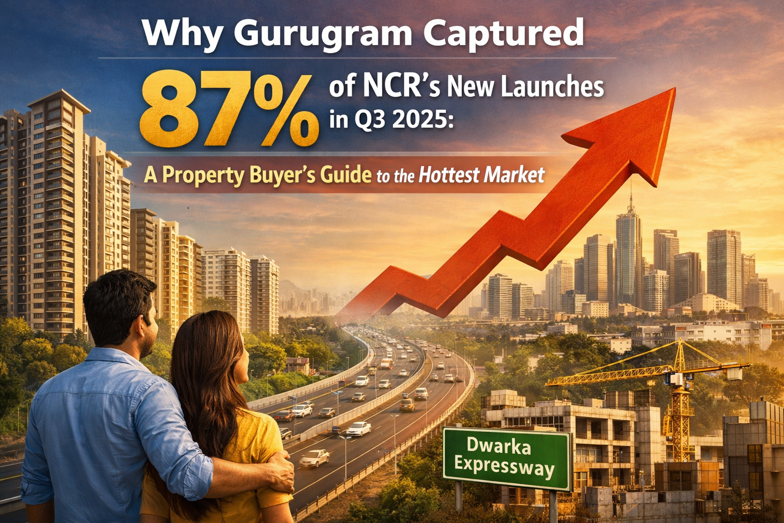 Why Gurugram Captured 87% of NCR's New Launches in Q3 2025: A Property Buyer's Guide to the Hottest Market