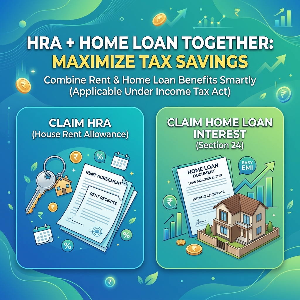 Many Taxpayers Lose This Benefit Every Year: How to Legally Claim HRA + Home Loan Together