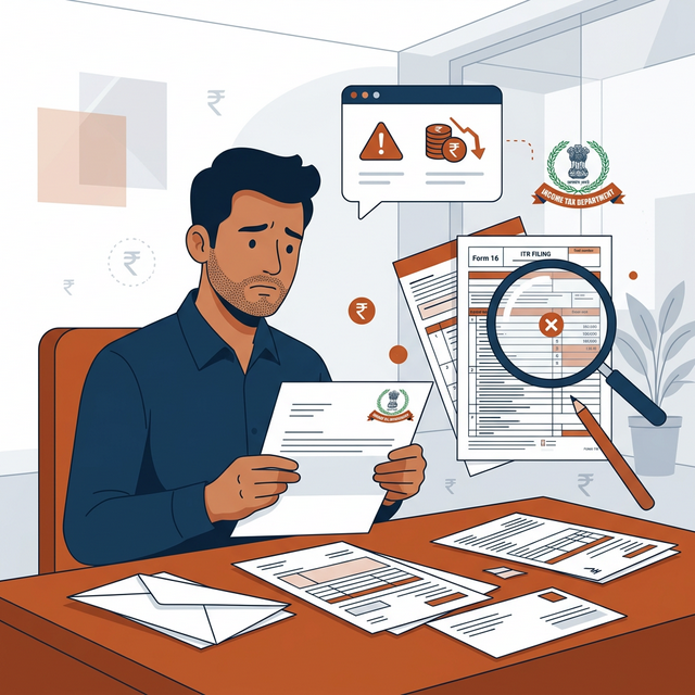 Common Income Tax Mistakes That Lead to Notice from the IT Department